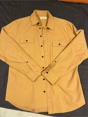 Taylor Stitch Yosemite Camel/Tan Long-Sleeve Button-Down Shirt